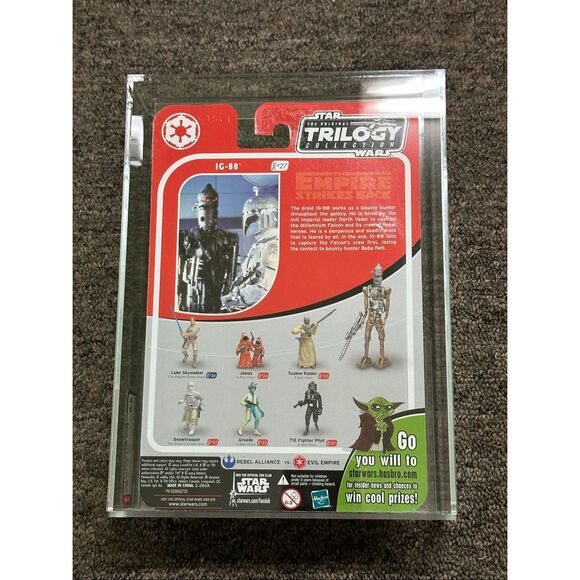 AFA Graded and encased 2004 IG-88 Star Wars action figure - Picture 2 of 6